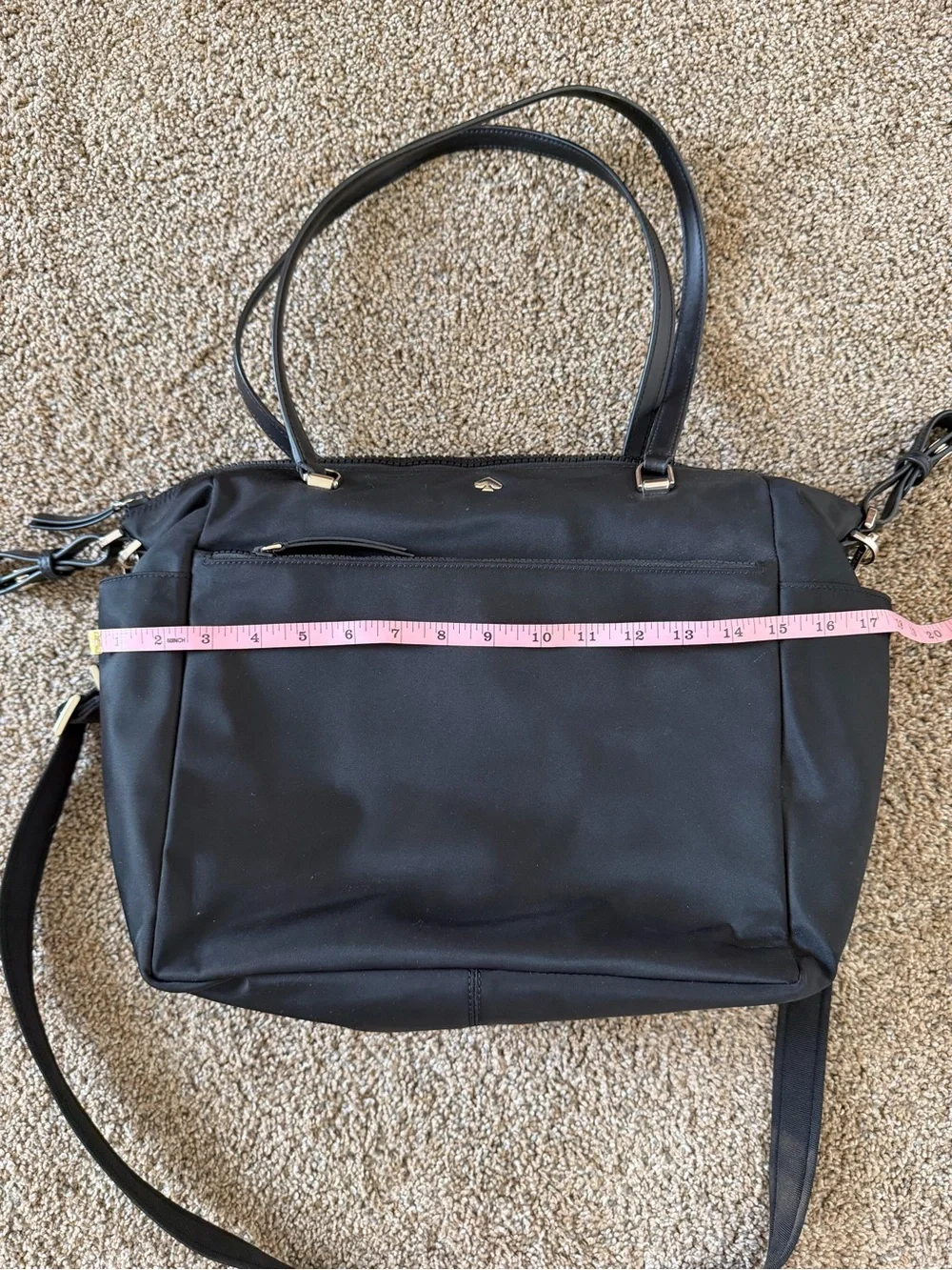 KATE SPADE Jae Nylon Baby Diaper Bag Shoulder Tote with Changing Pad WKRU6789